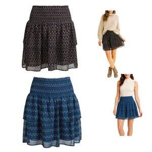 Bundle (2) Old Navy Tiered Mini Skirts